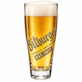 Bitburger ølglas 50 cl