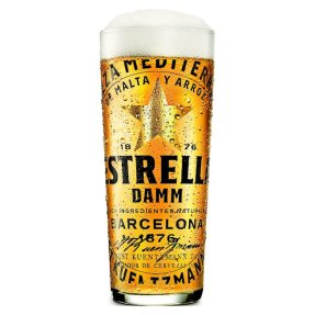 Estrella Damm ølglas 40 cl