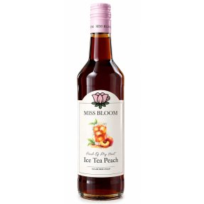 Miss Bloom Sukkerfri iste-sirup med fersken – Peach of My Heart – 50 cl