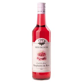 Miss Bloom Hindbær- og rosensirup – Make Me Blush – 50 cl