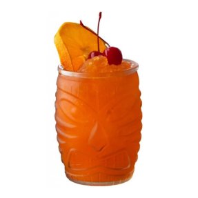 Tiki DOF cocktail glas